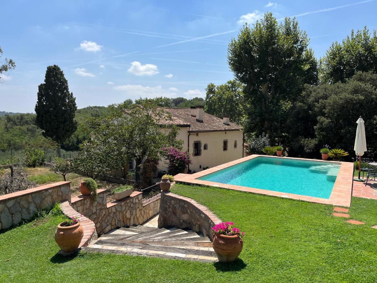 Masia Can Viver - Olive Oil Tourism B&B Bigues I Riells Extérieur photo