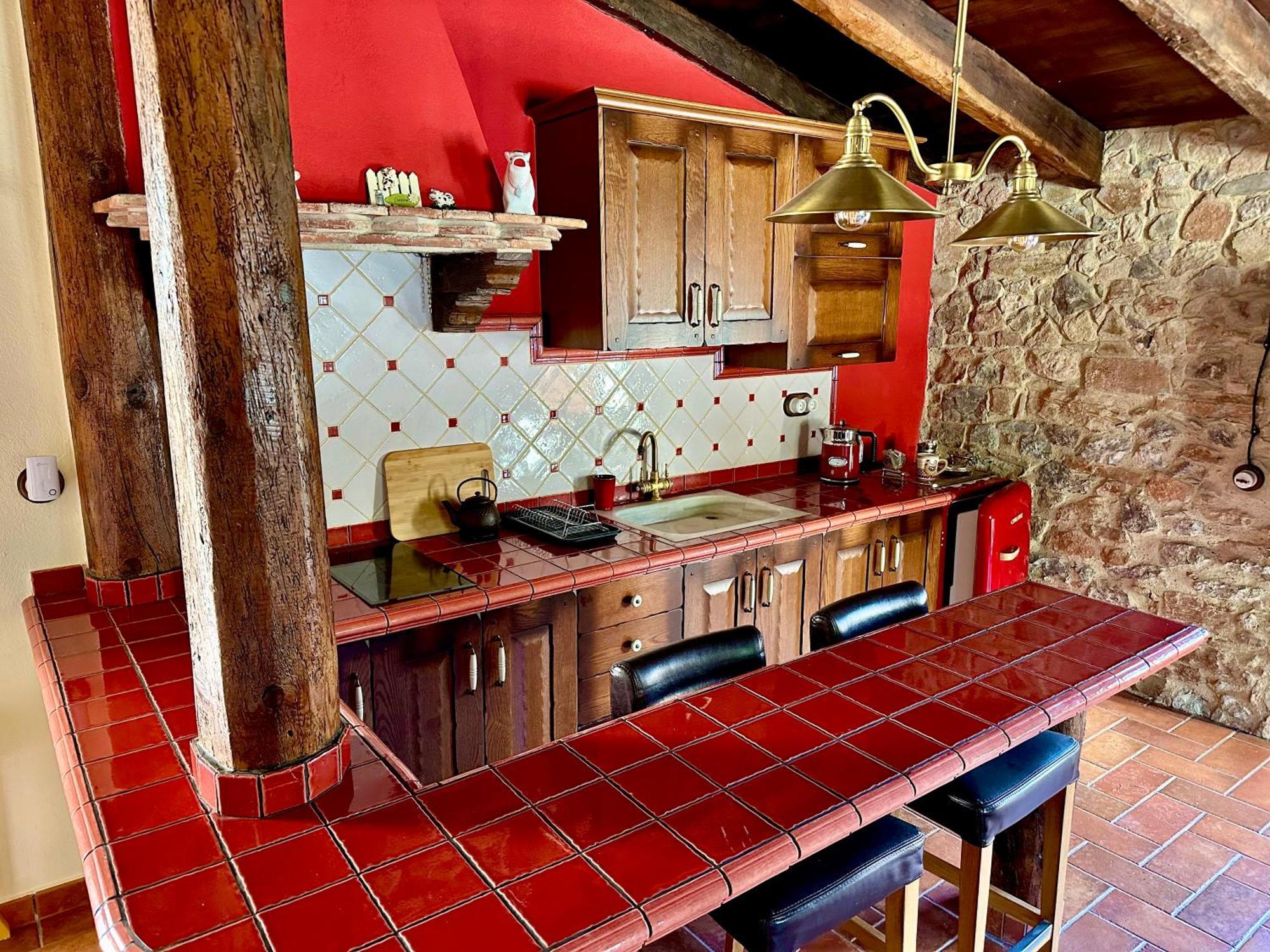 Masia Can Viver - Olive Oil Tourism B&B Bigues I Riells Extérieur photo