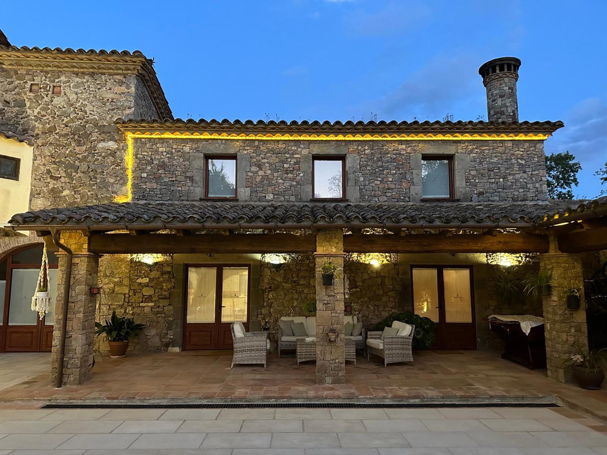 Masia Can Viver - Olive Oil Tourism B&B Bigues I Riells Extérieur photo