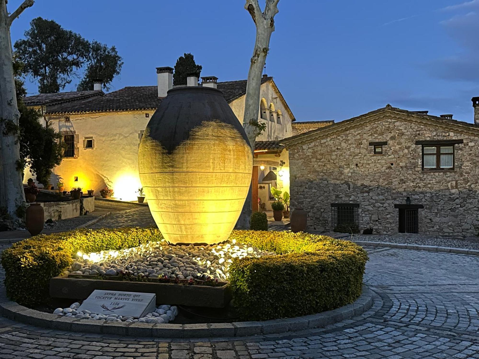 Masia Can Viver - Olive Oil Tourism B&B Bigues I Riells Extérieur photo